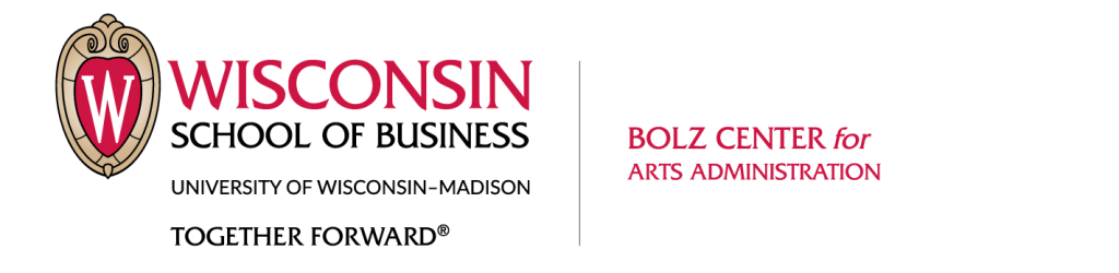 Wisconsin School of Business Bolz Center for Arts Administration logo