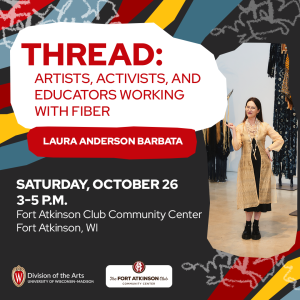 Laura Anderson Barbata "Thread" event promotional image