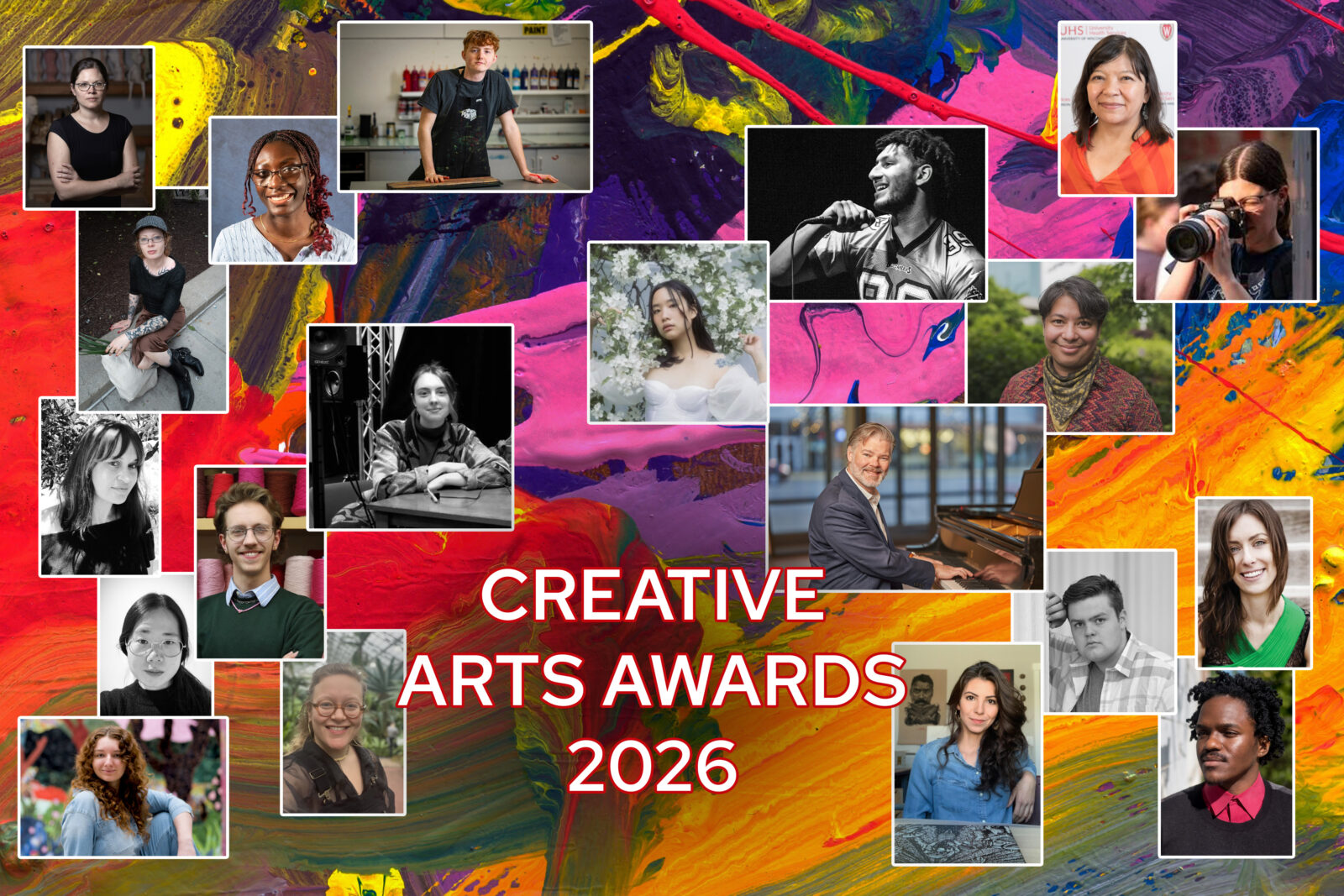 graphic representing the 2026 Creative Arts Awards