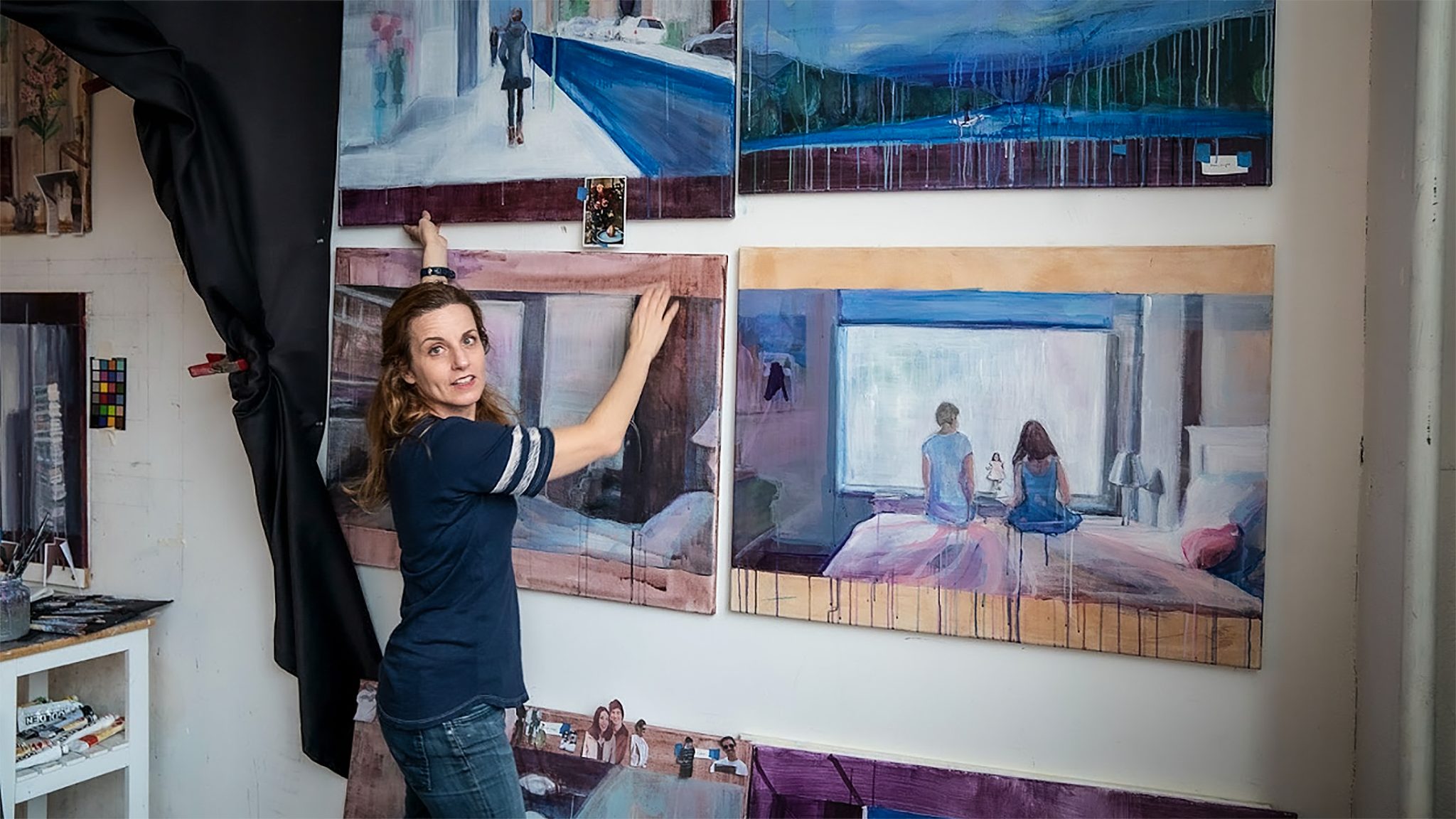 What can visiting artists do?