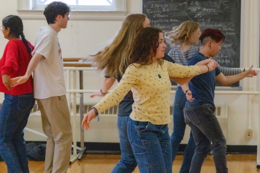 Gaby Stark-Torrentera tries her hand at social dance.
