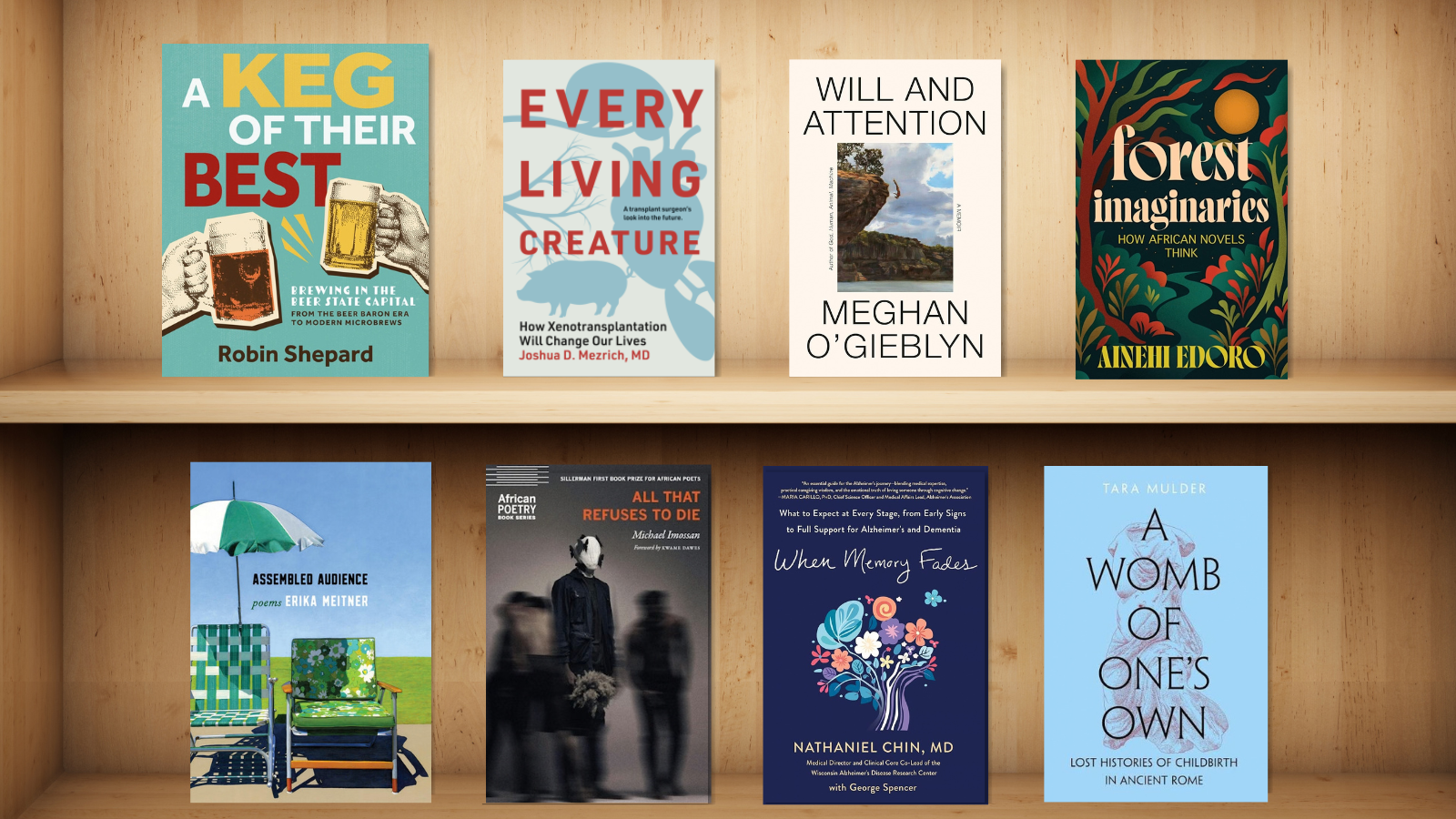 Festival features eight new books by Badgers