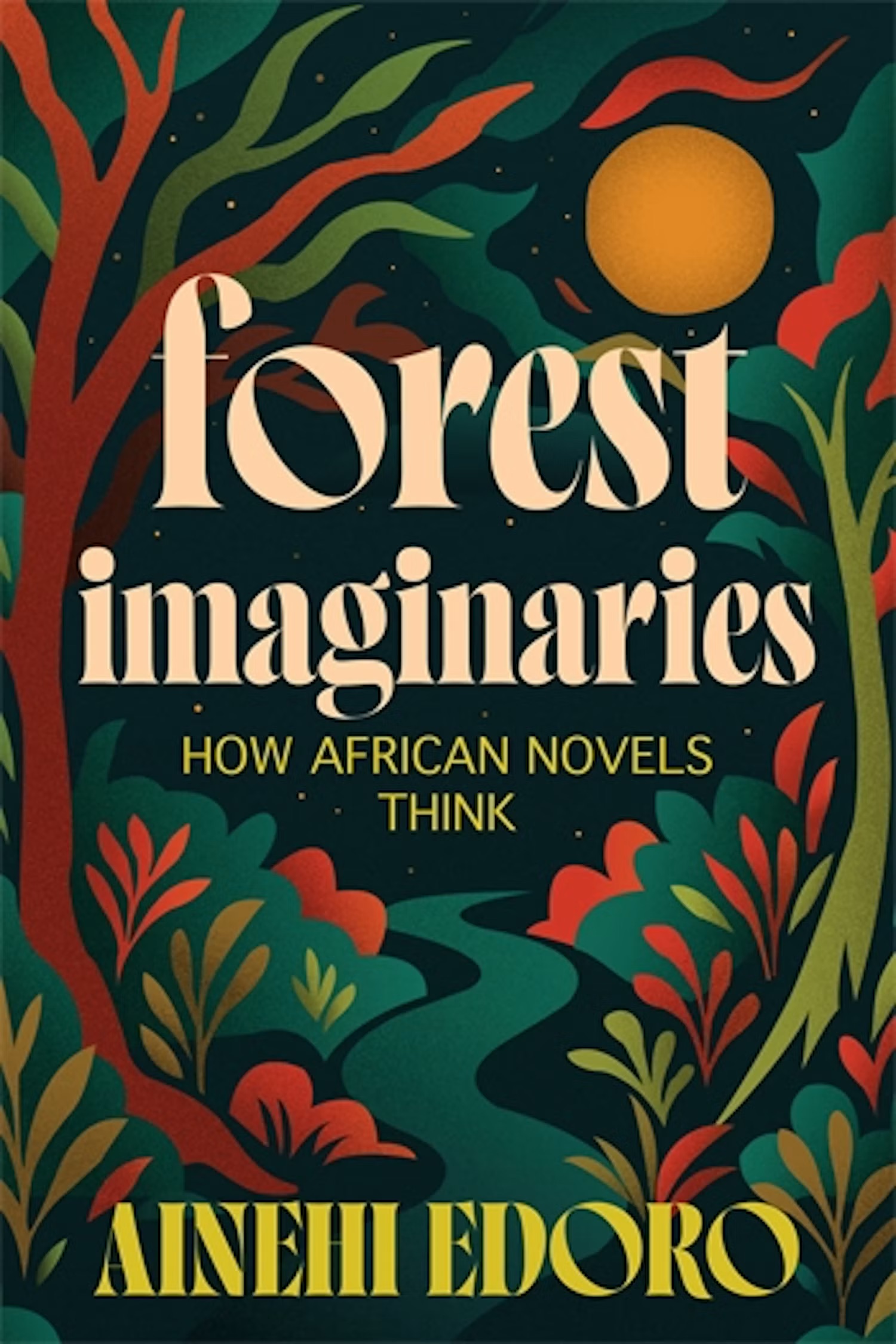 book cover design for “Forest Imaginaries” by Ainehi Edoro-Glines